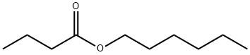 Hexyl butyrate Struktur