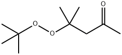 4-[(1,1-dimethylethyl)dioxy]-4-methylpentan-2-one   Struktur