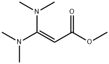 3,3-Bis(dimethylamino)propenoic acid methyl ester Struktur