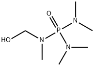 HYDROXYMETHYLPENTAMETHYLPHOSPHORAMIDE Struktur