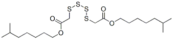 diisooctyl 2,2'-tetrathiodiacetate Struktur