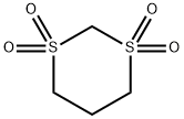 1,3-dithiane 1,1,3,3-tetraoxide Struktur