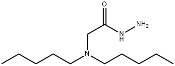 N,N-Dipentylglycine hydrazide Struktur