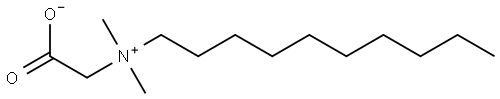 N-DECYL-N,N-DIMETHYLGLYCINE, ANAGRADE Struktur