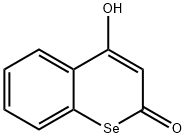 4-Hydroxy-2H-1-benzoselenin-2-one Struktur