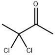 3,3-dichlorobutan-2-one Struktur