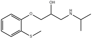 Tiprenolol Struktur