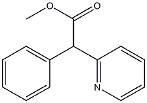 PHENYLPYRIDYLMETHYL ACETATE Struktur