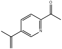 Ethanone, 1-[5-(1-methylethenyl)-2-pyridinyl]- (9CI) Struktur