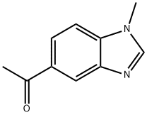 Ethanone, 1-(1-methyl-1H-benzimidazol-5-yl)- (9CI) Struktur