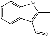 2-Methylbenzo[b]selenophene-3-carbaldehyde Struktur