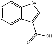 2-Methylbenzo[b]selenophene-3-carboxylic acid Struktur