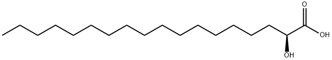 (S)-2-Hydroxyoctadecanoic acid Struktur