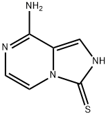 8-AMINOIMIDAZO[1,5-A]PYRAZINE-3-THIOL Struktur