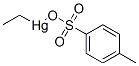 Ethyl(4-methylphenylsulfonyloxy)mercury(II) Struktur