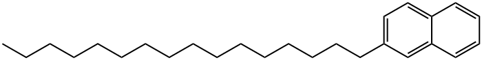 1-(2-Napthyl)hexadecane Struktur