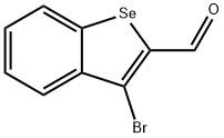 3-Bromo-1-selena-1H-indene-2-carbaldehyde Struktur