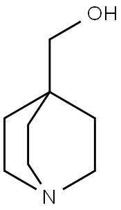 4-(Hydroxymethyl)-1-azabicyclo[2.2.2]octane Struktur