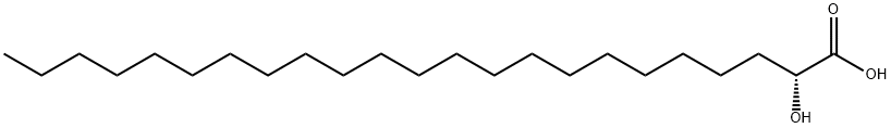 2-hydroxytricosanoic acid Struktur