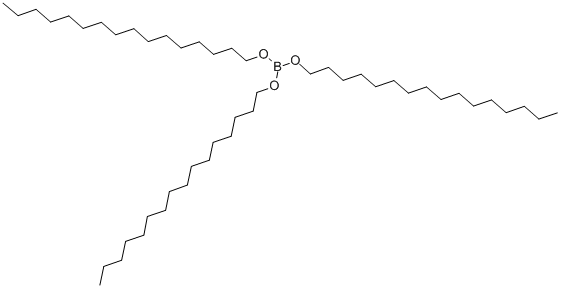 BORIC ACID TRI-N-HEXADECYL ESTER Struktur