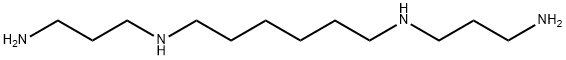 N,N'-bis(3-aminopropyl)hexane-1,6-diamine  Struktur