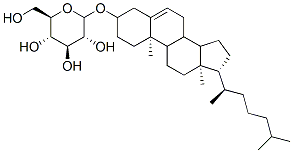 cholesteryl glucoside Struktur