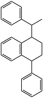 1E-PHENYL-4E-(1-PHENYLETHYL)-1,2,3,4-TETRAHYDRONAPHTHALENE Struktur