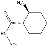 Cyclohexanecarboxylic  acid,  2-amino-,  hydrazide,  (1S,2S)-(+)-  (8CI) Struktur