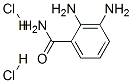 2,3-DIAMINOBENZAMIDE DIHYDROCHLORIDE Struktur