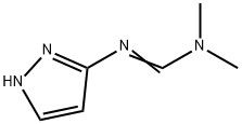 Methanimidamide, N,N-dimethyl-N-1H-pyrazol-3-yl- (9CI) Struktur