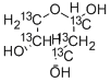 2-DEOXY-D-[UL-13C5]ERYTHRO-PENTOSE Struktur