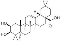 (2β,3β)-2,3-Dihydroxy-olean-12-en-28-oic acid Struktur