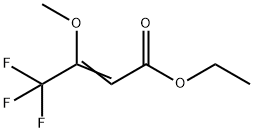 Ethyl 3-methoxy-4,4,4-trifluoro-2-butenoate Struktur