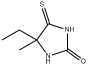 4-ethyl-4-methyl-5-thioxoimidazolidin-2-one Struktur