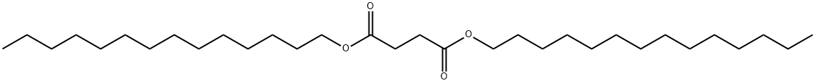 ditetradecyl succinate Struktur