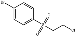 sulfone,p-bromophenyl2-chloroethyl Struktur