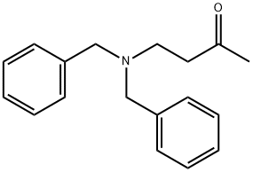 4-DIBENZYLAMINO-BUTAN-2-ONE Struktur