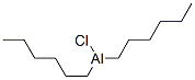 chlorodihexylaluminium  Struktur