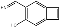 Bicyclo[4.2.0]octa-1,3,5,7-tetraen-3-ol, 4-(iminomethyl)- (9CI) Struktur