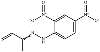 METHYLVINYLKETONE 2,4-DINITROPHENYLHYDRAZONE Struktur