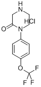 1-(4-(TRIFLUOROMETHOXY)PHENYL) PIPERAZIN-2-ONE HYDROCHLORIDE Struktur