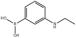 3-ETHYLAMINOPHENYLBORONIC ACID Struktur