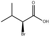 (S)-(-)-2-Bromo-3-methylbutyric acid Struktur