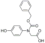 N-Cbz-S-4-Hydroxyphenylglycine Struktur