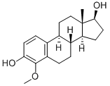 1,3,5(10)-Estratrien-3,4,17beta-triol 4-methyl ether Struktur