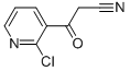 2-CHLORO-BETA-OXO-3-PYRIDINEPROPANENITRILE Struktur