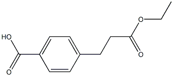 BENZENEPROPANOIC ACID, 4-CARBOXY-, A-ETHYL ESTER Struktur