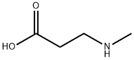 3-(METHYLAMINO)PROPIONIC ACID Struktur