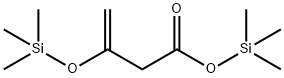 3-Trimethylsiloxy-3-butenoic acid trimethylsilyl ester Struktur