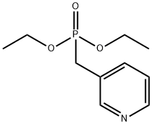 Diethyl (3-pyridinylmethyl)phosphonate Struktur